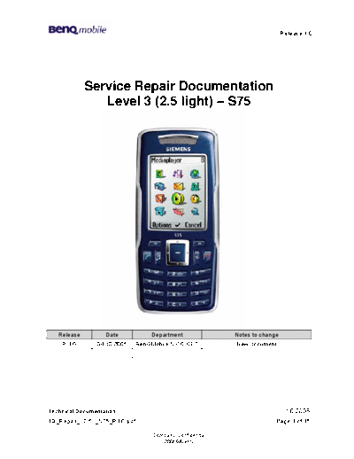 siemens S75 3  siemens Mobile Phone SIEMENS S75 SIEMENS S75 3.pdf