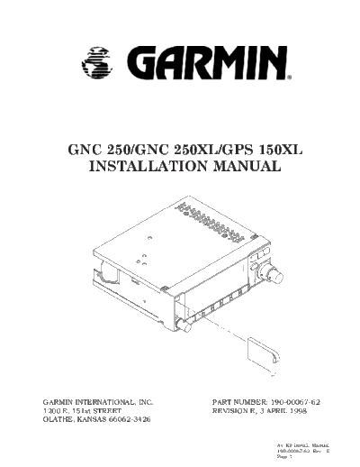 Garmin 250XL  Garmin GARMIN 250XL.rar