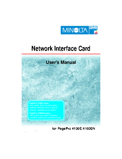 MSI Manual  MSI QMS QMS_presentation Drivers PagePro 4100 nicutlty Manual.pdf
