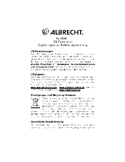 ALBRECHT AE 8090  ALBRECHT AE 8090.rar