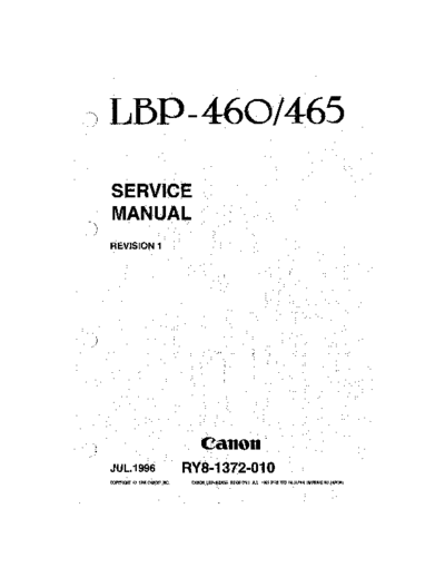 CANON lbp460 465-sm  CANON Printer Laser LBP 460 lbp460_465-sm.pdf