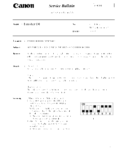 CANON acc-147  CANON Copiers GP 405 ServBull ServBullGP405 acc-147.pdf