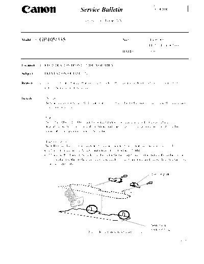 CANON gp405-08  CANON Copiers GP 605 ServBull ServBullGP405 gp405-08.pdf