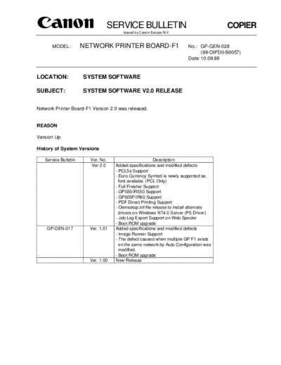 CANON gpgen-28  CANON Copiers GP 605 ServBull ServBullGP405 gpgen-28.pdf