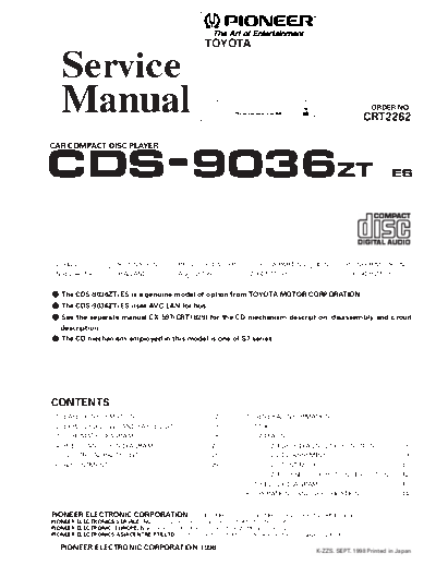 Toyota CDS-9036  Toyota Car Audio CDS-9036.pdf