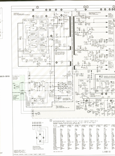 METZ Chassis 692  . Rare and Ancient Equipment METZ TV 692 chassis Metz Chassis 692.zip