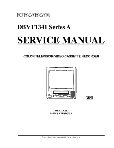 DURABRAND +DBTV1341SM+tv  . Rare and Ancient Equipment DURABRAND TV DBTV1341 DURABRAND+DBTV1341SM+tv.zip