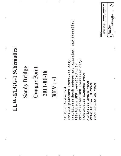 Wistron llw-1, lgg-1 r1.0 schematics  . Rare and Ancient Equipment Wistron Motherboard   Wistron LLW-1 & LGG-1 wistron_llw-1,_lgg-1_r1.0_schematics.pdf