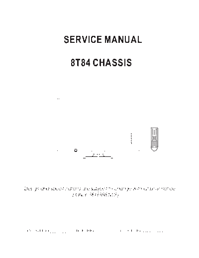 Erisson chassis 8T84E  . Rare and Ancient Equipment Erisson TV   Erisson CHASSIS 8T84E ERISSON chassis 8T84E ERISSON chassis 8T84E.pdf