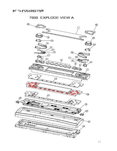 Rolsen RC-754  . Rare and Ancient Equipment Rolsen Car Audio    CD Rolsen RC754 RC 754 DRAWING RC-754.pdf