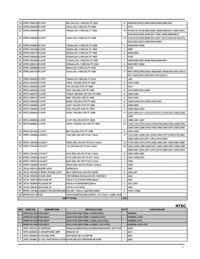 Rolsen Part list 2  02 RL-26X20  . Rare and Ancient Equipment Rolsen LCD TV   Rolsen RL26X20 Part list 2  02 RL-26X20.PDF