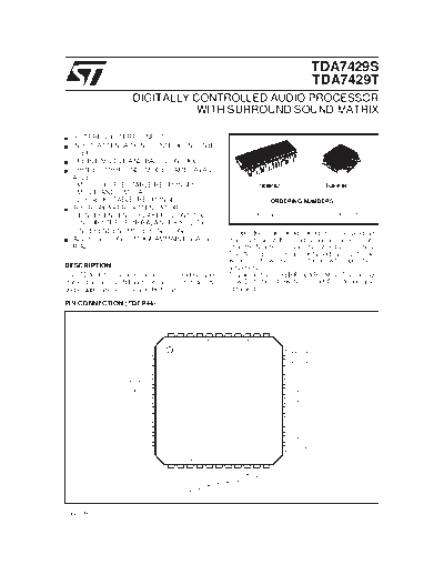 Rolsen TDA7429S  . Rare and Ancient Equipment Rolsen Projection TV   TDA7429S.pdf