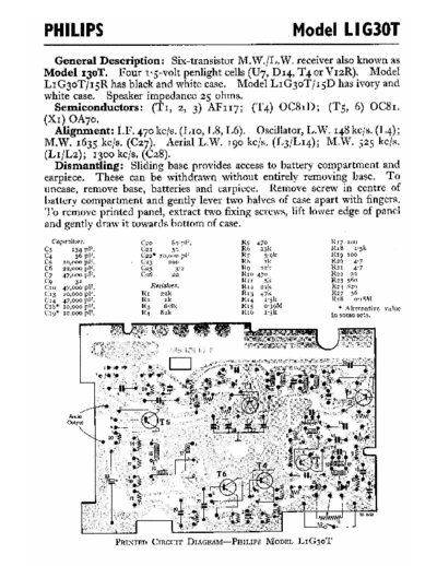 Philips l1g 30 t  Philips Historische Radios L1G30T l1g 30 t.pdf