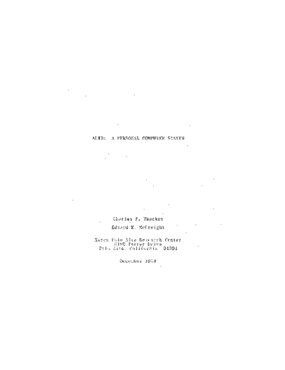xerox Alto A Personal Computer Dec74  xerox alto memos_1974 Alto_A_Personal_Computer_Dec74.pdf