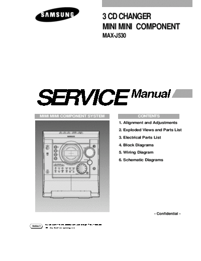 Samsung maxj530rh edc  Samsung Audio MAX-J530 maxj530rh_edc.zip