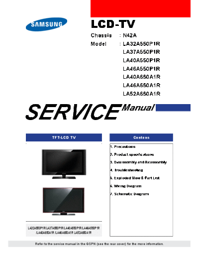 Samsung la32-37-40-46a550p1r la40-46-52a650a1r ch n42a  Samsung LCD TV LA32-37-40-46A550P1R LA40-46-52A650A1R CH N42A samsung_la32-37-40-46a550p1r_la40-46-52a650a1r_ch_n42a.zip