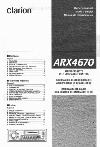 clarion ARX-4670 sm  clarion ARX-4670 CLARION_ARX-4670_sm.zip