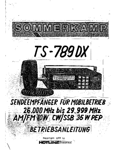 sommerkamp TS-789DX  . Rare and Ancient Equipment sommerkamp Sommerkamp TS-789DX.zip