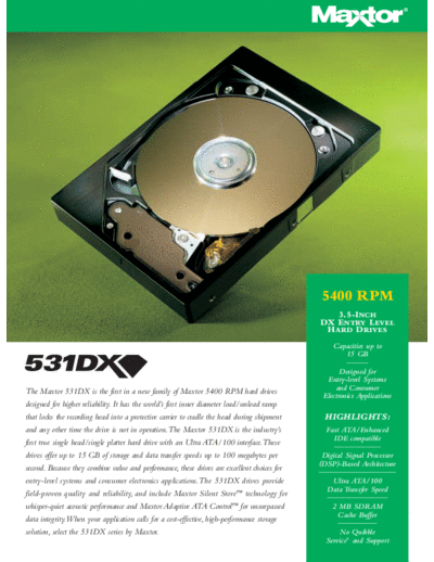 maxtor 531DX  maxtor Maxtor 531DX.pdf