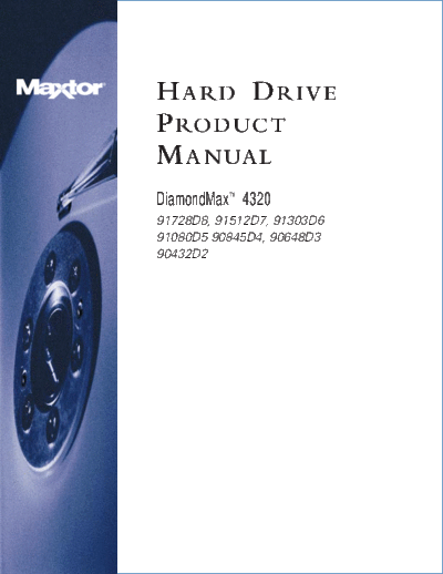 maxtor DiamondMax 4320 II  maxtor Maxtor DiamondMax 4320 II.PDF