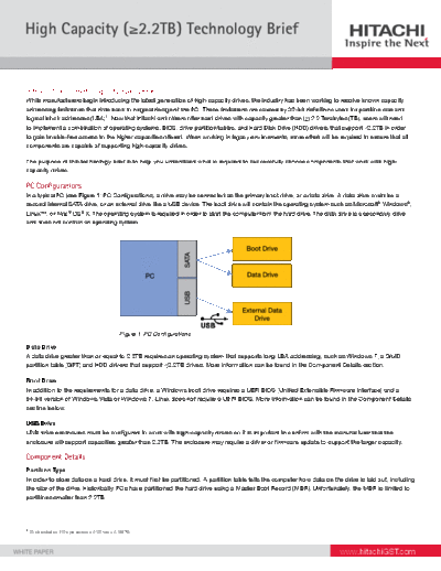 Hitachi High Capacity Hard Drives Tech Brief  Hitachi disk High Capacity Hard Drives Tech Brief.pdf