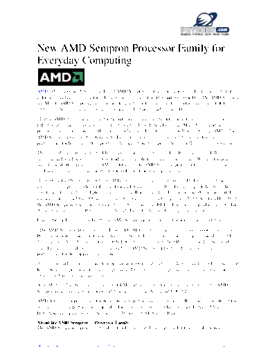 AMD New   Sempron  AMD New AMD Sempron.PDF
