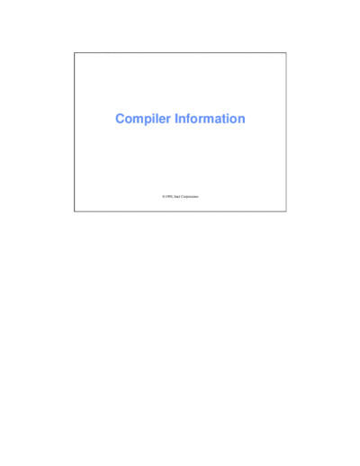 Intel Compiler Information  Intel Compiler Information.PDF