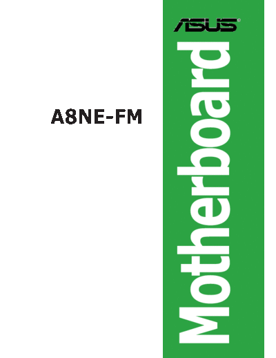 asus A8NE-FM  asus Motherboard Asus A8NE-FM.PDF