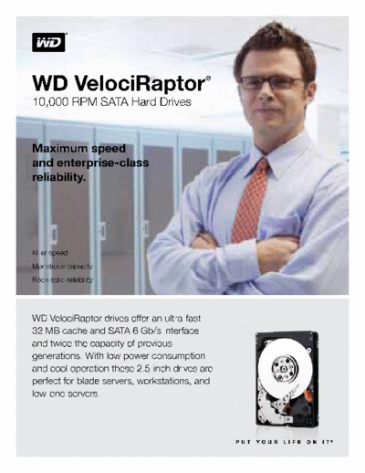 Western Digital WD VelociRaptor 2.5-inch  Western Digital WD VelociRaptor 2.5-inch.pdf